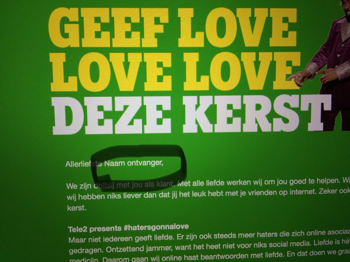 Hallo <a href="/Tele2Webcare/">Tele2 Webcare</a>, jullie mogen me vanaf nu met Suzan aanspreken! Groet, naam afzender #emailmarketing #personalisatie #marketingautomation