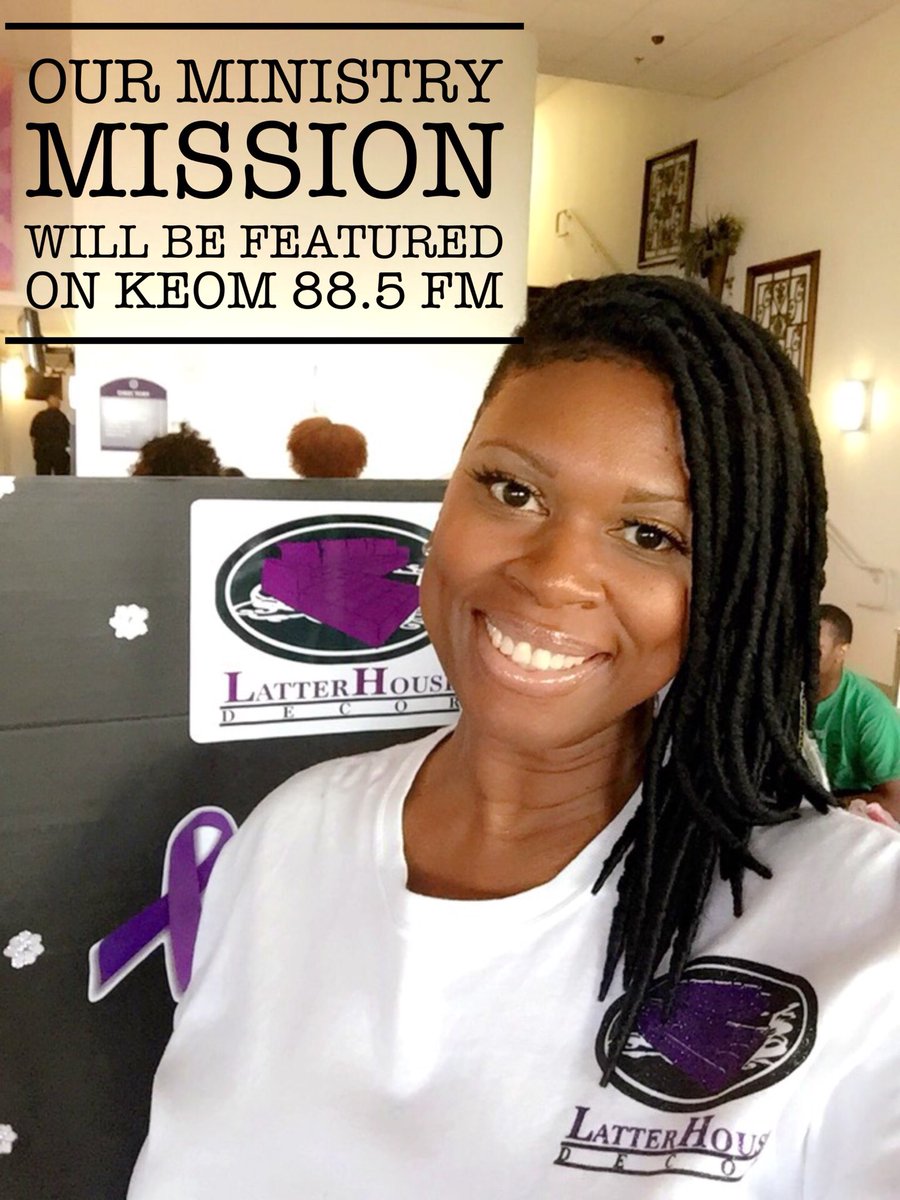 LatterDecor's tweet photo. God has blessed our ministry to BE His hands and feet our Wounded Warriors after they have been relocated due to domestic violence. Set to air
December 23rd 
4:45a/6:45a/4:45p &amp; 9:45p

December 24th
4:45a/6:45a
#latterhousedecor #domesticviolence #Radio #Interviews #spotlight https://t.co/sBs8uLQoCK