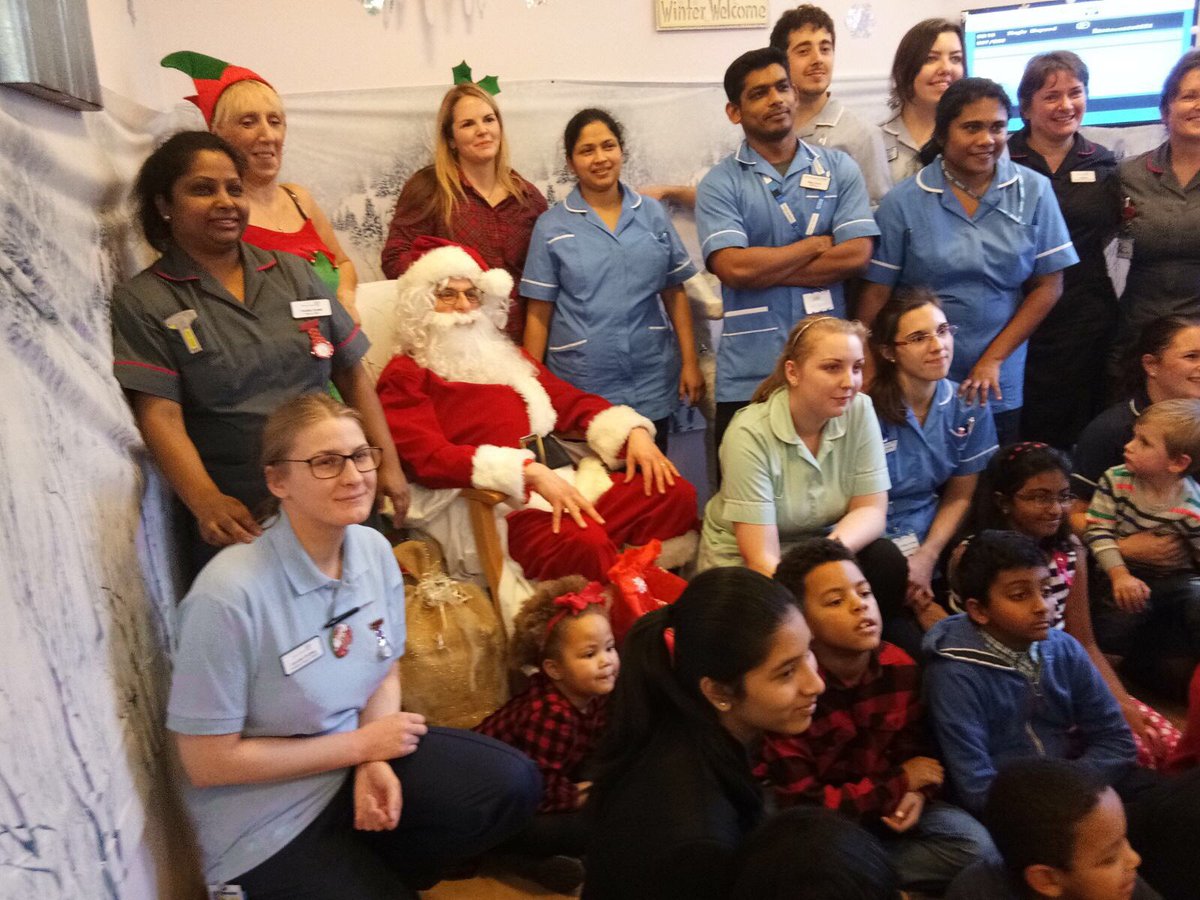 Christmas Celebrations #Notley Ward Day Room Party@Broomfield Hospital .Enjoyed with Staff,Patients &amp;Staff Children