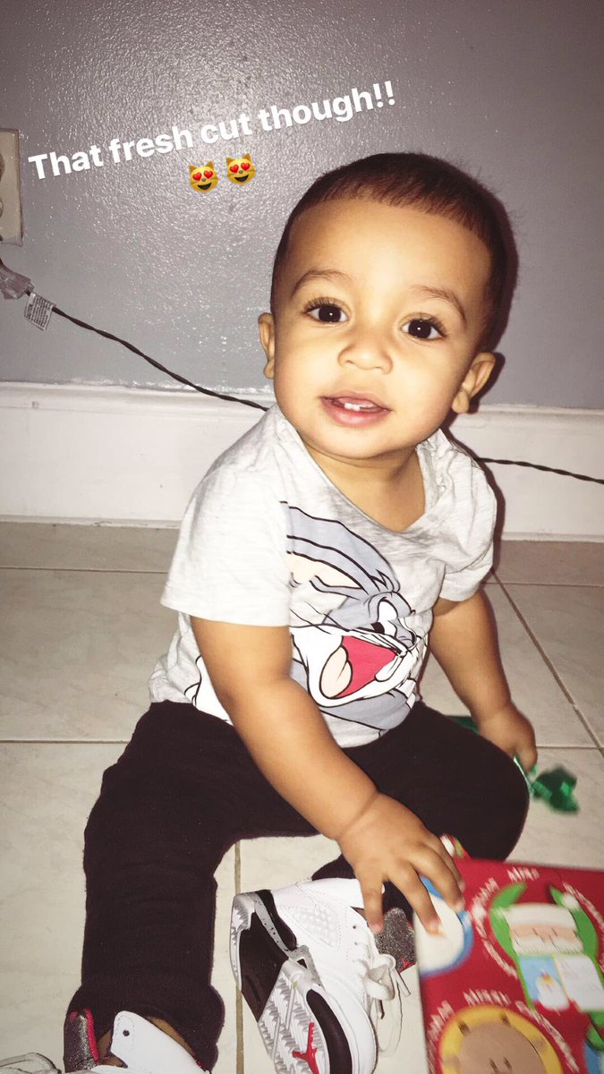 macielx3_'s tweet photo. Noah got his first hair cut๐ฉ๐ #togrown #bigolheadddd https://t.co/spKDn8KYbM