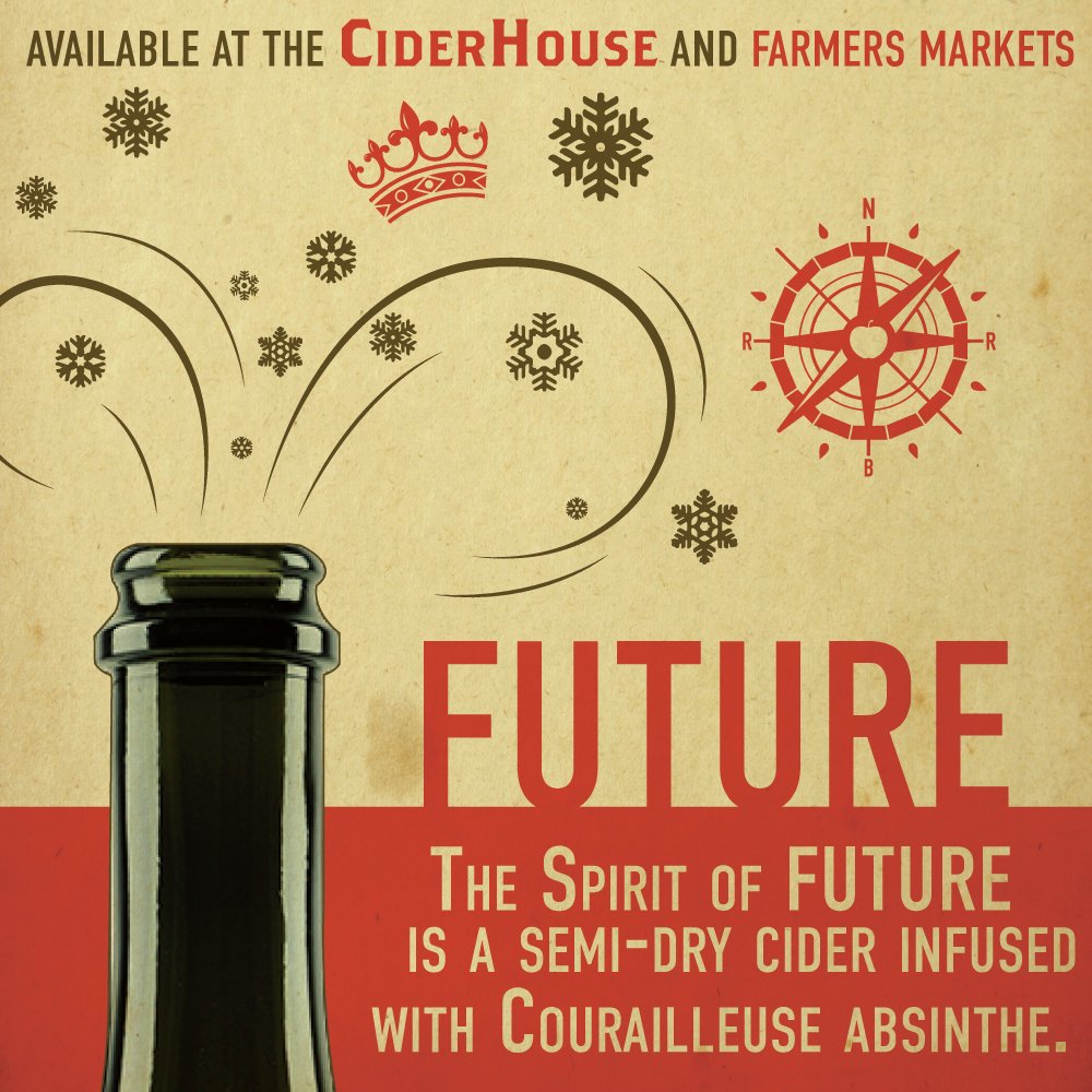 We can't wait....So FUTURE is releasing FRIDAY at noon!!! 

We saved the best for last, a semi-dry cider infused with Courailleuse Absinthe from <a href="/FilsDuRoy/">Fils du Roy</a> and won BRONZE <a href="/glintcap/">GLINTCAP 🏆</a> in specialty this year!!!