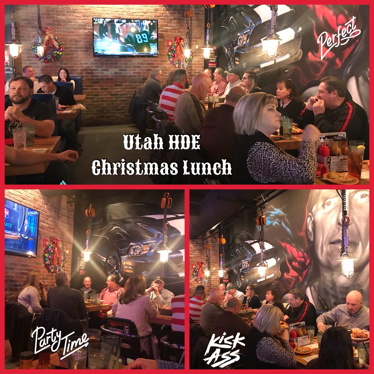 SainsburyT's tweet photo. Great times at Billy Blanco’s Celebrating The Holidays with our HDE Team and their Spouses!! Russ, Alessandra and I would like to thank you all for your dedication and hard work!! Merry Christmas!! 🎄🎁 @Nate_Binion @SAI_dealmaker @HDMartyUT @Alvarez2Joe https://t.co/S0VcQEtQ1h