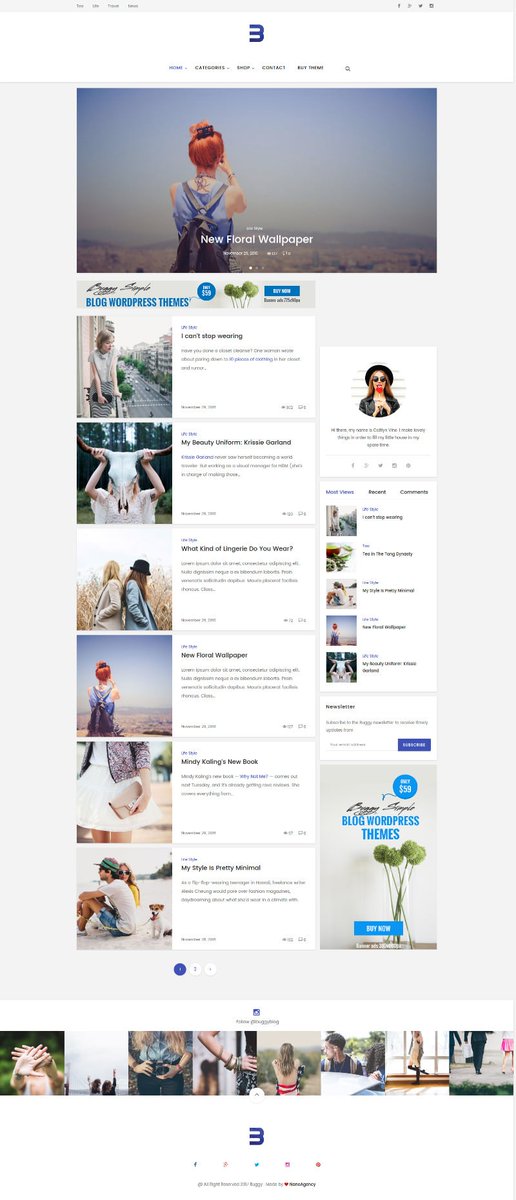 themeitwp's tweet image. New WordPress Theme (Buggy) has been reviewed on Theme It - themeit.com/buggy/ #Visual_Composer #WordPress_Themes