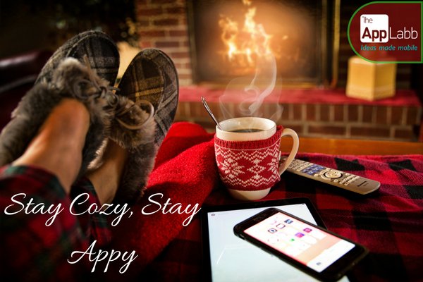 TheAppLabb's tweet photo. Have a cozy, appy holiday! To you, your team and your family. #appyholidays #ideasmademobile https://t.co/vyPBMHCOOI