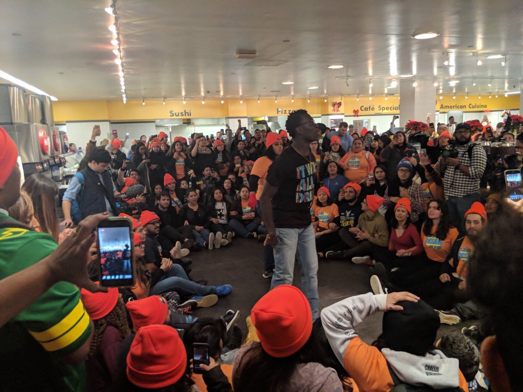 tomaskenn's tweet photo. A bunch of us were arrested today in Congress to call on lawmakers to take action on the #DreamActNow. We need folks to call every Democrat that have yet to declare that they will vote NO on any CR without a #DreamAct. #NoDreamNoDeal https://t.co/khA3qGSEVD