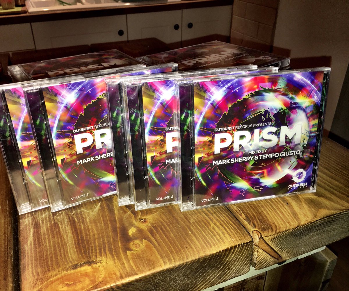 outburstrec's tweet photo. CD’s are here!!! 🎅🏻 🌲
Mixed by @marksherry and @TempoGiusto!
#PrismVolume2 https://t.co/0GaaW76MEz