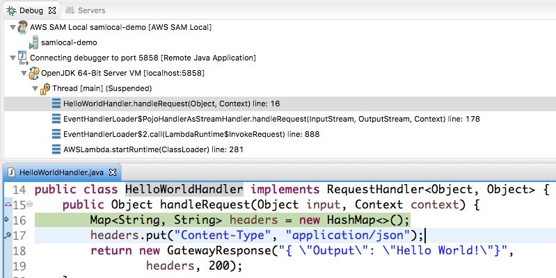 awscloud's tweet photo. Local debugging of your AWS Lambda functions is now available in the latest version of the AWS Toolkit for Eclipse! https://t.co/0LTNfggZ02 https://t.co/os3rx5N5wv