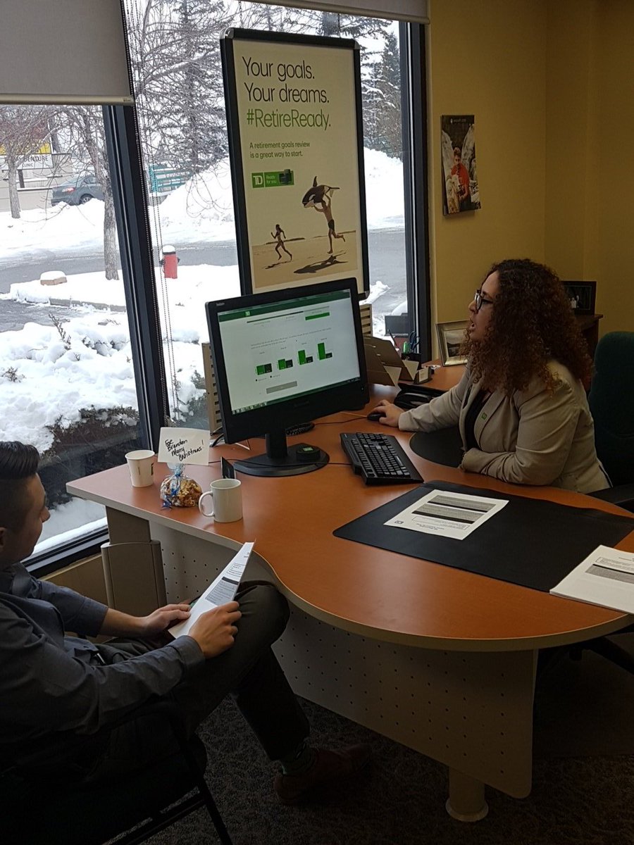 Sahar taking Brandon through a Discovery Tool session...great training to be ready for our clients!