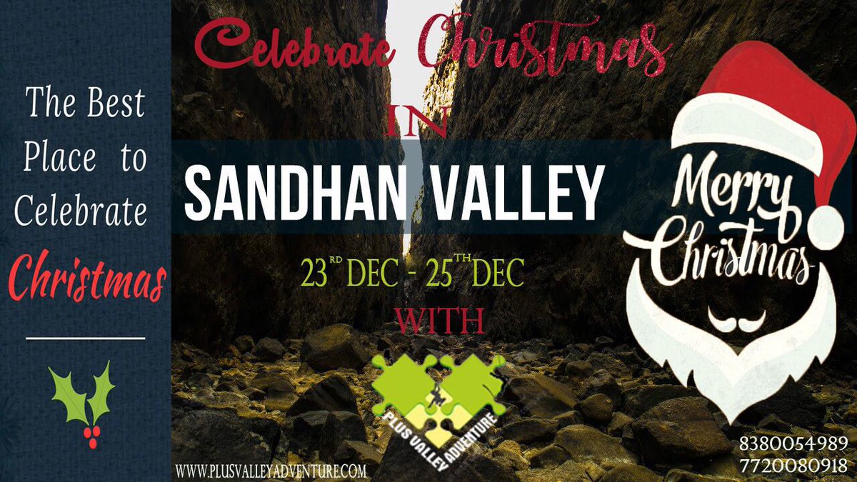 prajaktaghode's tweet photo. Time to plan your Christmas schedule
Celebrate Christmas With us at Sandhan Valley Trek
For Details call
8380054989
7720080918
#indiantrekkers #trekntravelaround#hiking #Maharashtra
#camping
#adventuretrekking
#sahayadriTrek
#hiking
#LandOfShadows
#Mountainslife
#StepinAdventure https://t.co/v6GcYs5l3r