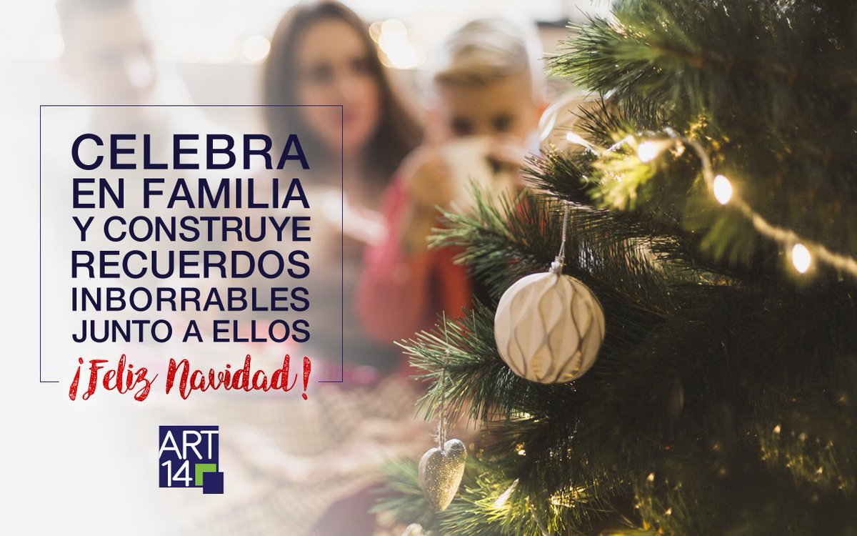 ART14EC's tweet image. Celebra en familia y construye recuerdos imborrables junto a ellos. Que la alegría y la ilusión sean motivo para sonreír y agradecer. ¡Felices fiestas!