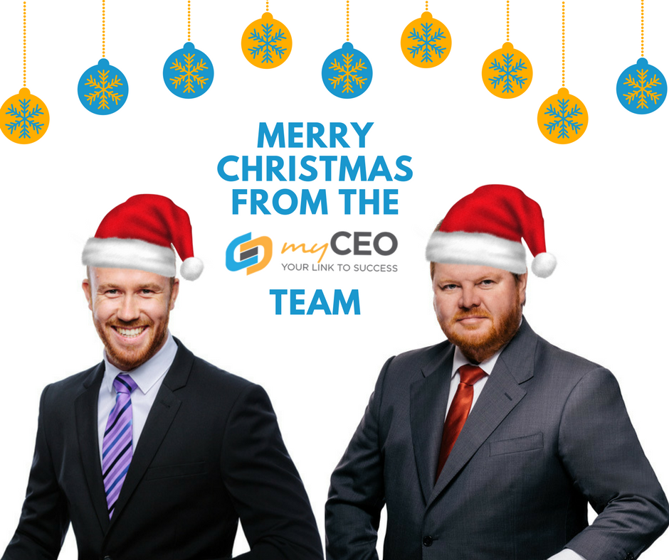 myCEOau's tweet photo. Wishing you a Merry Christmas and a Happy New Year from our business to yours. 
Have a safe and enjoyable festive season, and we look forward to working with you in 2018. https://t.co/3z0C6zBtpU