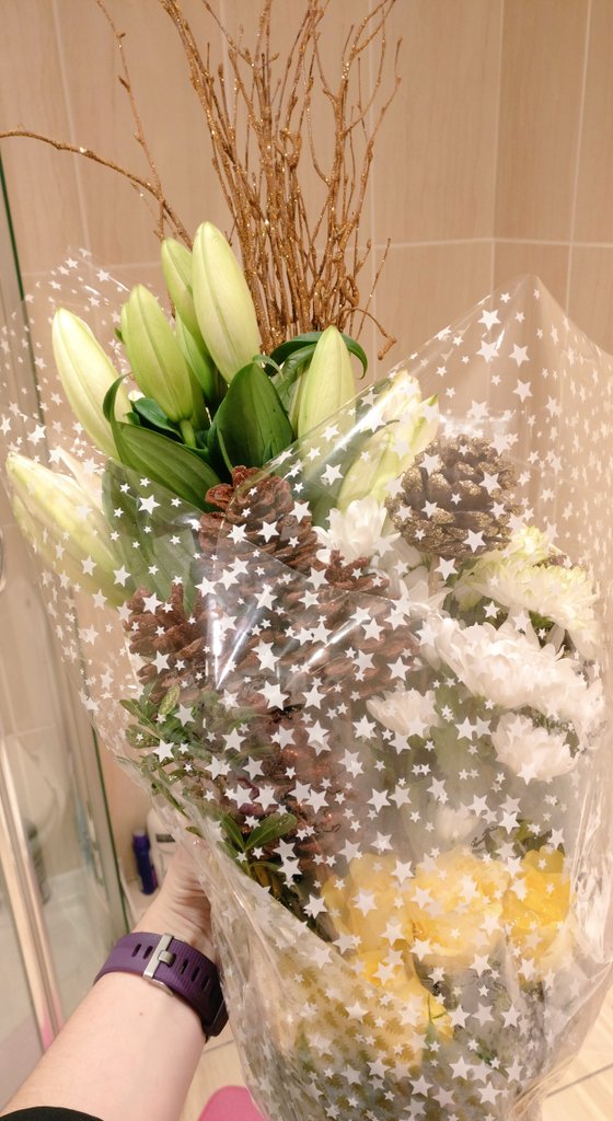 rhiancocker's tweet photo. Unbelievably emotional night after working on my final concert at @liverpoolphil with the brilliant @liverpoolphilEd Youth Choir! Such beautiful flowers too! #spiritofchristmas #LPYC https://t.co/HPHJdcqVFj