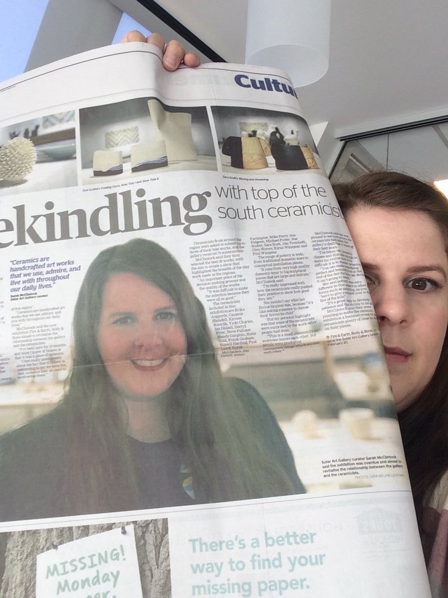 TFW you open the newspaper and literally scream at the huge picture of yourself