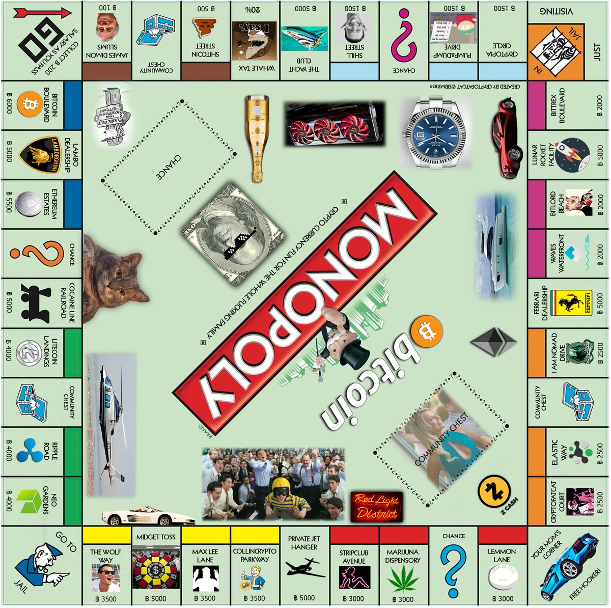 bbmk859's tweet image. @WolfOfPoloniex @CollinCrypto @zedomax @IamNomad @Crypto_Bitlord Crypto Monopoly $BTC #cryptocurrency