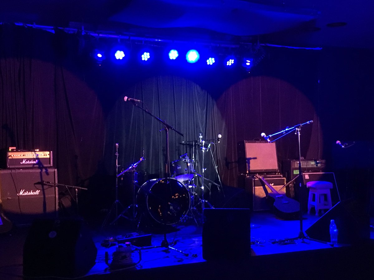 Create_1st's tweet image. Sounds checks complete and all ready to go at Nambucca Holloway Rd.