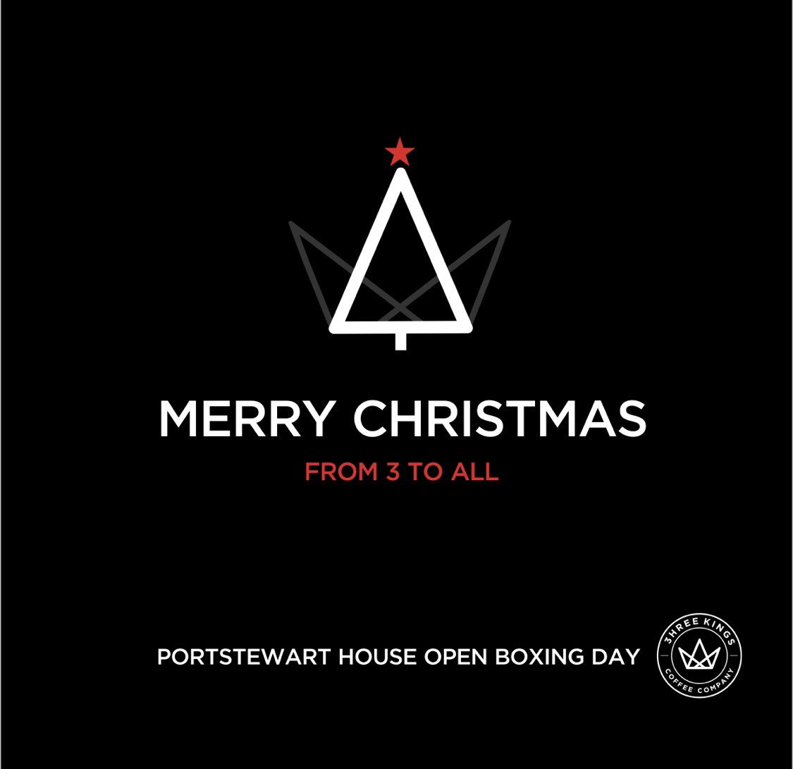 Happy Christmas!! Tag someone you’ll be meeting for brunch on Boxing Day! #3kingscoffee
