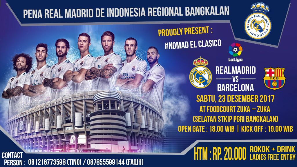 Catet ya?! Besok malam!!!