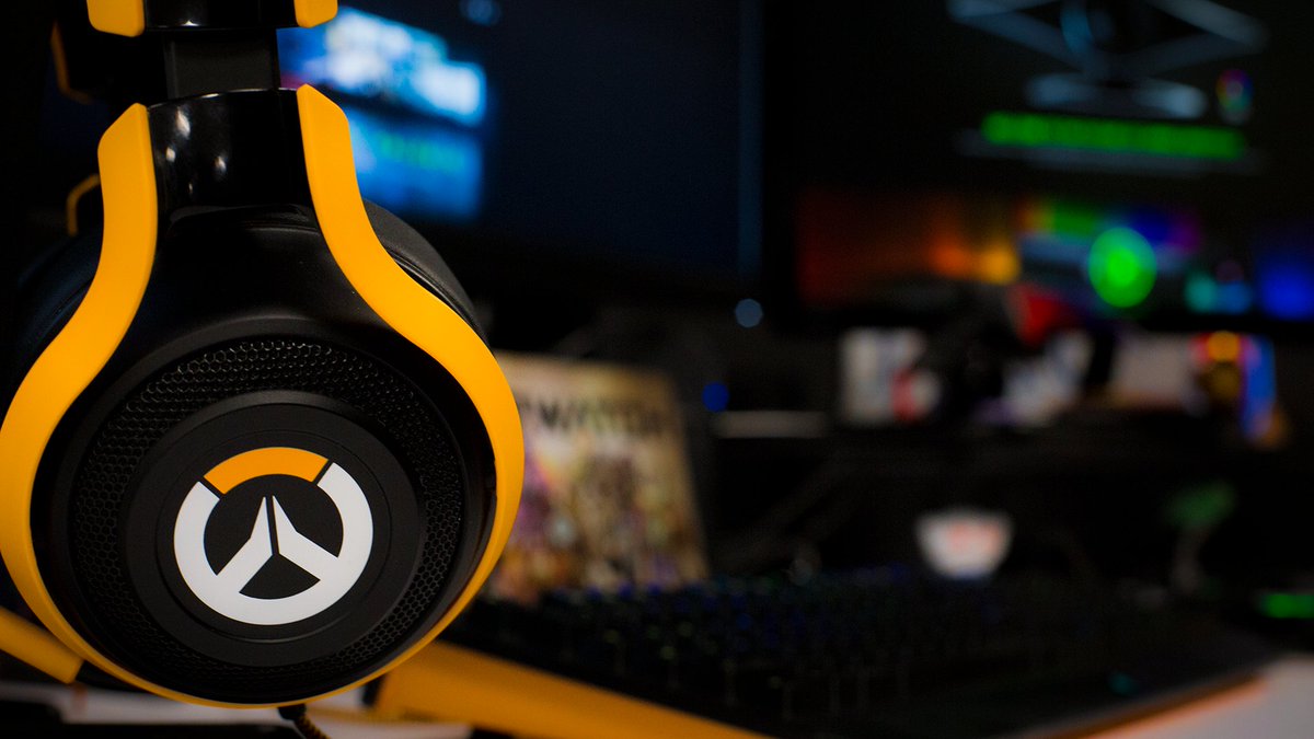 Razer's tweet image. Anyone else going to be playing @PlayOverwatch over the holidays?
