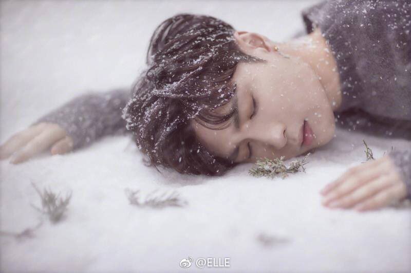 EXOGlobal's tweet photo. @weareoneEXO [OFFICIAL] 171222 Elle Weibo Update - @weareoneEXO #EXO Lay 
https://t.co/T4t2RgzMIy https://t.co/PsavjrNzWm