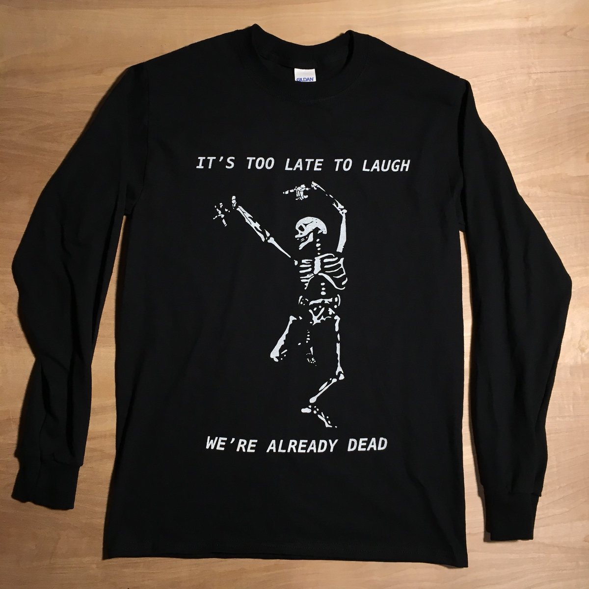 Shirts done. Link coming soon. Big thanks to <a href="/spookytheboy/">the boy's spooky</a> ! 👻💀