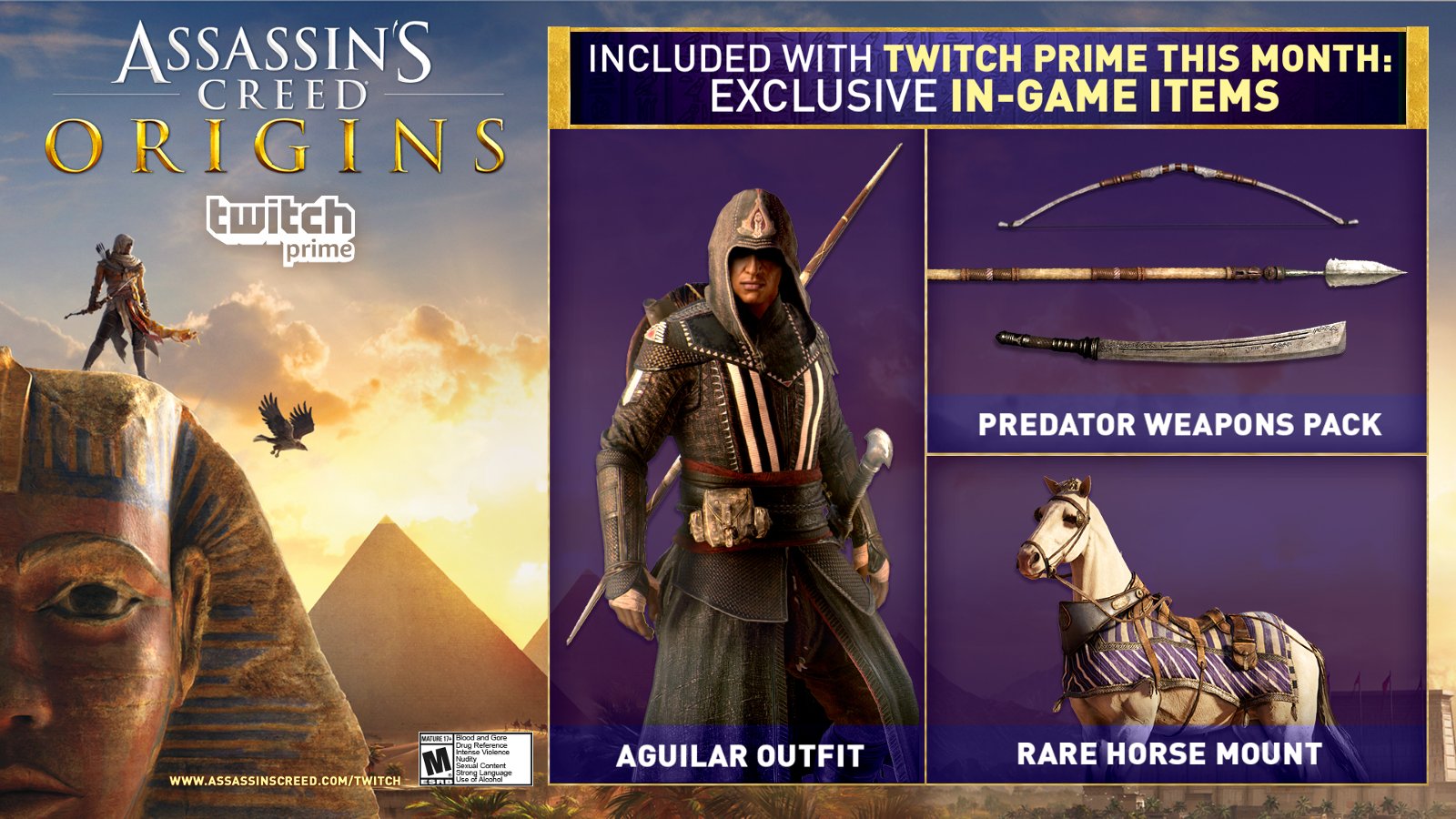 تويتر Ayaka على تويتر リマインダー アサシンクリード オリジンズ のtwitch Prime特典は12 31で配布が終了します Amazon Prime会員の方は 追加料金無しでアカウント紐付けのみでtwitch Prime会員になることができるので まだの方はお忘れなく 案内は英語