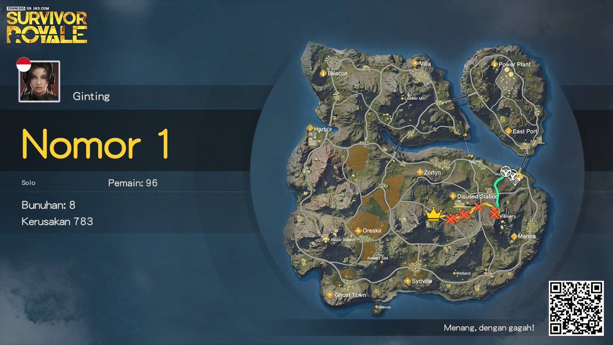 Andelta_Ginting's tweet photo. Survivor Royale, game bertahan hidup terbaik. Apakah Anda mampu menjadi nomor 1? https://t.co/OYbLTw4BSY