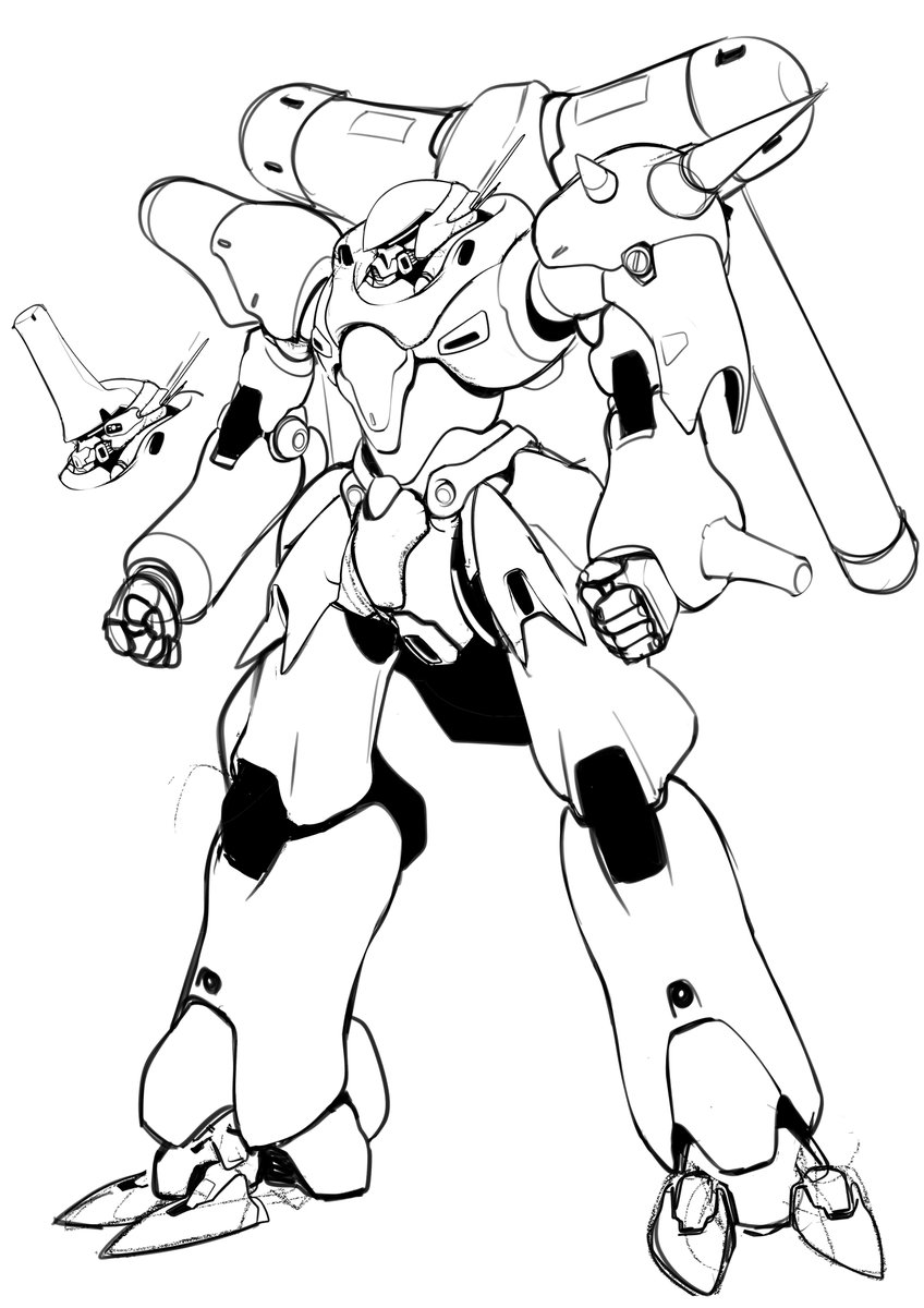 「#ガンダム
#MS 」|hagane.fのイラスト