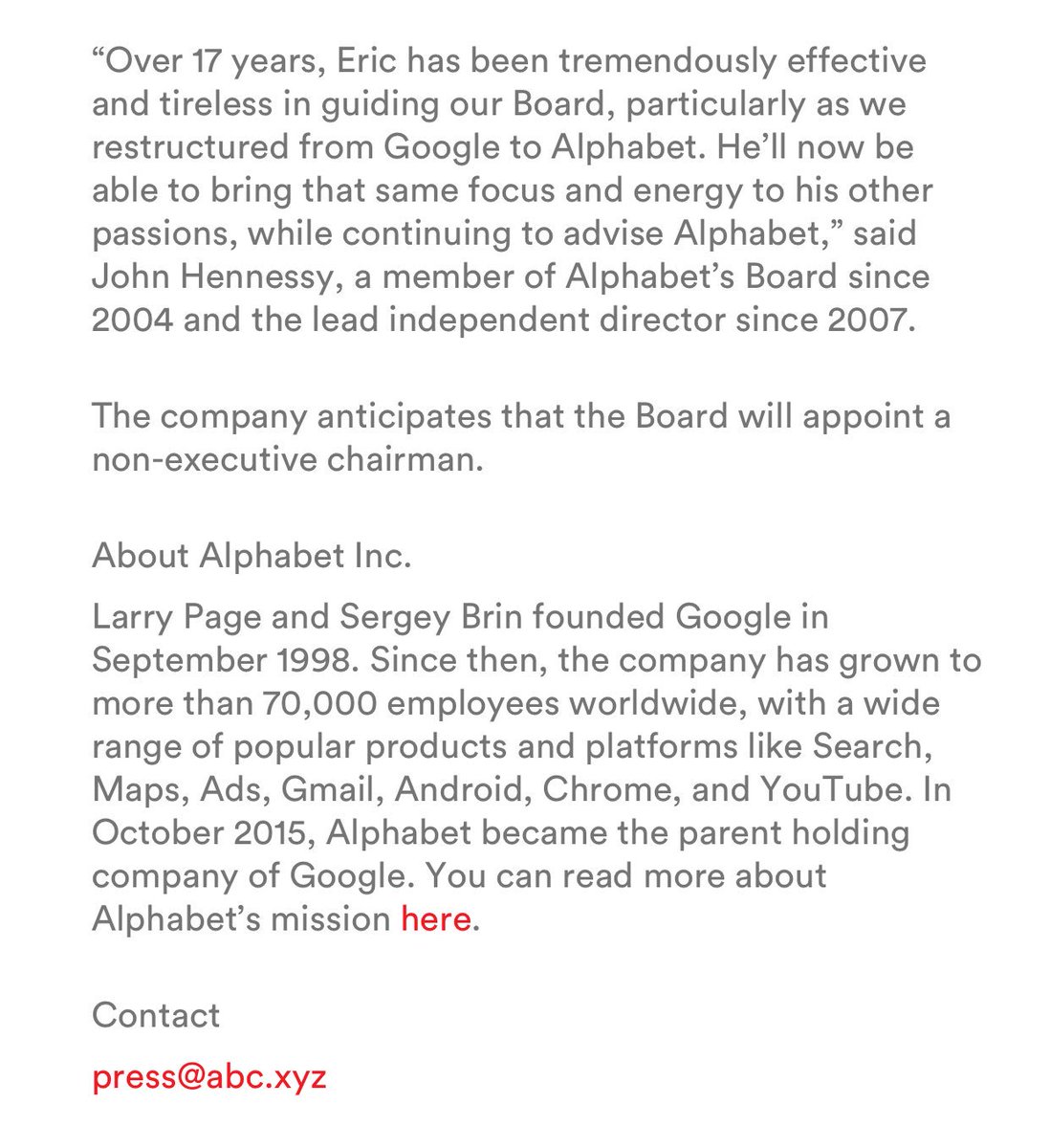 (16) Oh really? One down, how many more to go? Adios Hilda campaign planner and head of Alphabet (aka Google) aka owners of  #FusionGPS  #TheStormIsHere