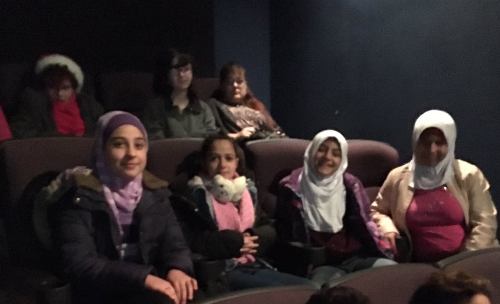 castlered2's tweet photo. We had SO much fun today. We went to see the movie, "Wonder" and we had the entire theatre to ourselves! #choosekind https://t.co/VW6mmRMDAt