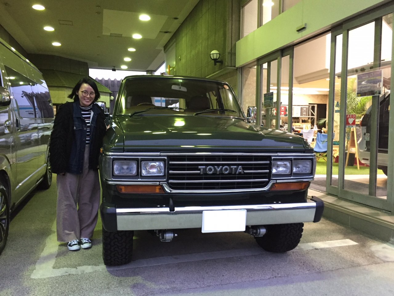 ট ইট র ランクル専門店flexdream仙台東 先日ご納車させて頂いたお車を紹介しちゃいます ランクル60 ディーゼルターボ オールペイントの アーミーグリーン クラシックコンプリート レトロな印象にアーミーグリーンがマッチしてますね