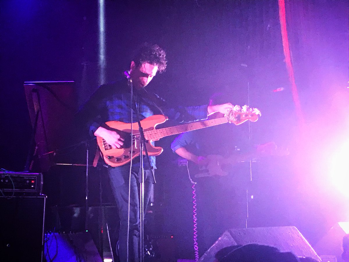 Rock’n the flowers with the @Weeaves bass player. <a href="/newconstell/">New Constellations</a>