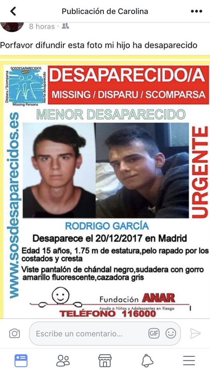 nuriabargueno's tweet photo. Difundid por favor! Es el sobrino de una muy buena amiga https://t.co/9WZa321utN