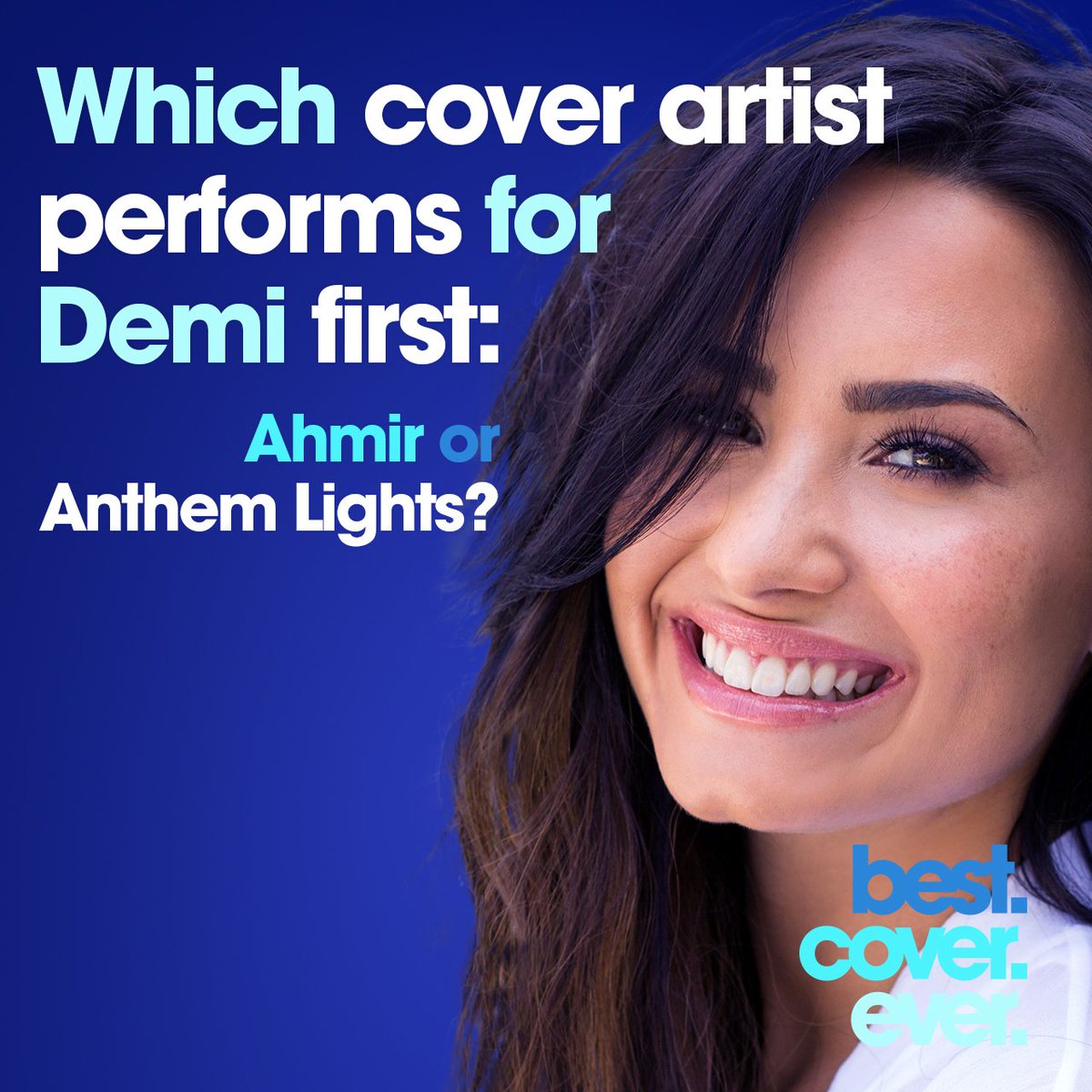 Was it <a href="/AHMIR/">AHMIR - R&B Group</a>, and then <a href="/anthemlights/">anthemlights</a>—or #AnthemLights, and then #AHMIR? Comment below with #BestCoverEver and the answer!