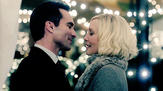jenncuomo's tweet photo. Happy first day of winter to my favorite cool dudes. Yes sir. ☃️❄#coolesttvtwosome #LightsOfWinter @VeraFarmiga and @CarbonellNestor https://t.co/5oOTFNEkoP