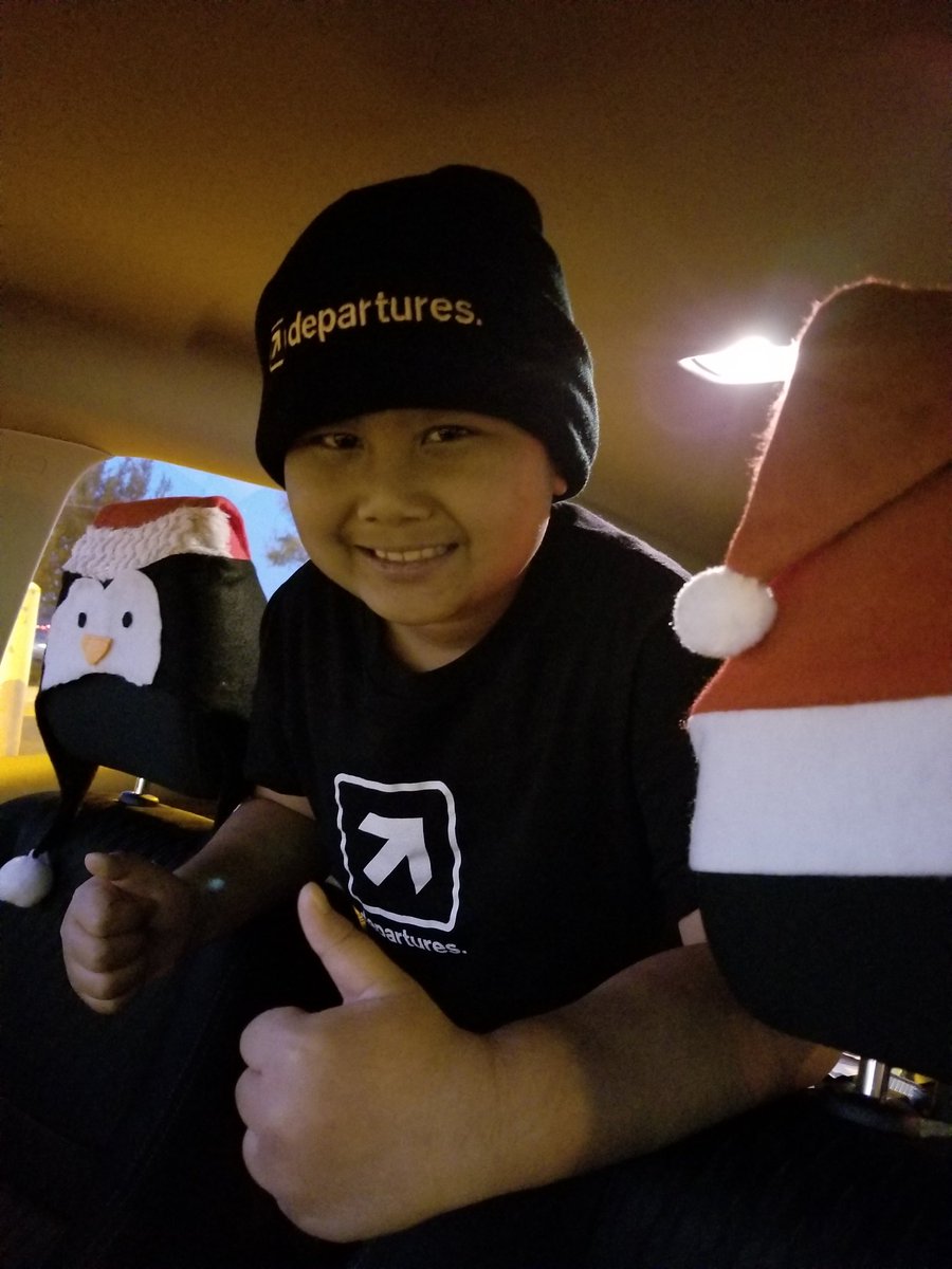 sanickojai's tweet photo. My 8 year old son is going "Departures ". He's also a fan of the show 😊 @scottdescending, @MrJustinLukach, @_AndreDupuis https://t.co/G31eLyWtq0