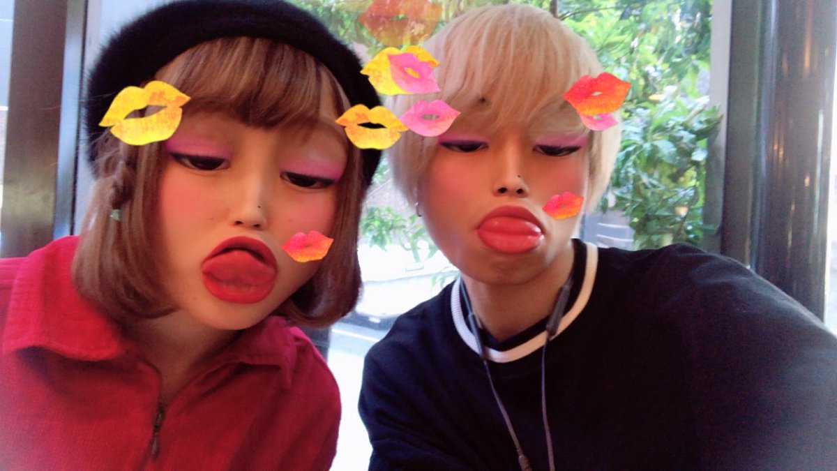 MKUN__'s tweet photo. ちょっと見ない間に2人とも成長したなぁ！れな！（ある意味）
結果はどうあれ会えて嬉しいよ🤔（それはほんと） https://t.co/LW0UDLul2j