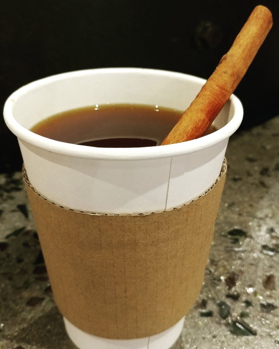 SPIKED HOT CHAIDER- Black tea, apple cider, bourbon, jaggery, spices.