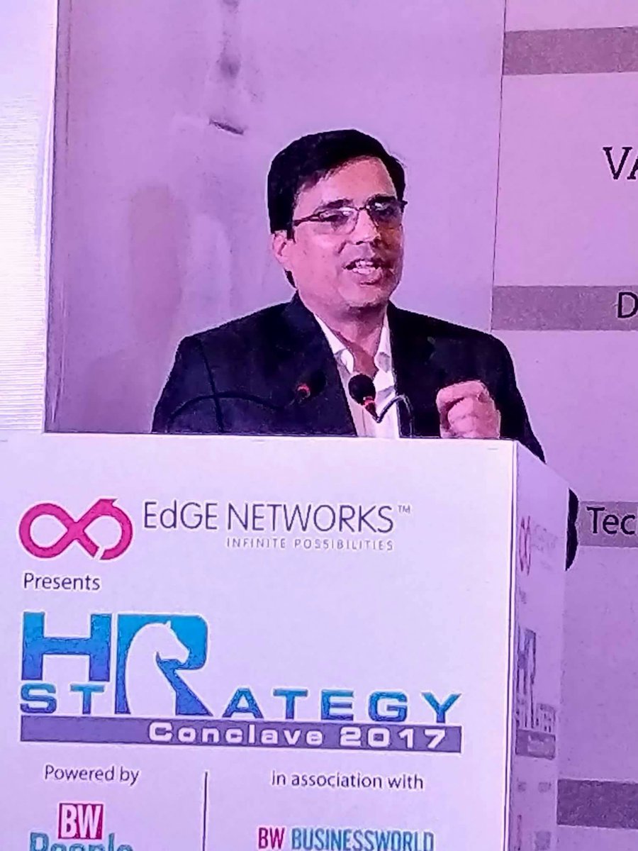 vinitgoenka's tweet photo. Speaking at #HRStrategyConclave by Businessworld in New Delhi. It was a wonderful experience interacting with HR professionals from all over India. @BWBusinessworld @anuragbatrayo @Hoshiediar https://t.co/5K8RDmCYcC