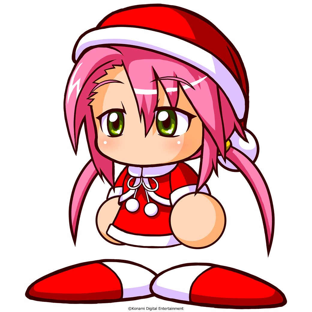 川星 ほむらちゃん、サンタの衣装を身にまとうと、かわいらしさも