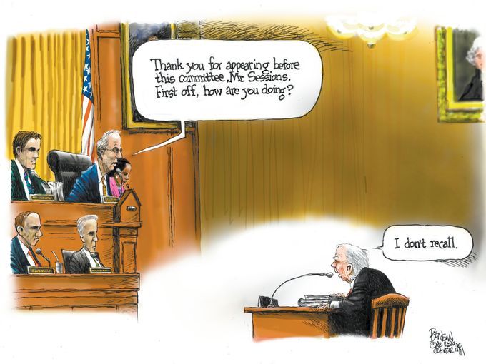 ny_red1's tweet image. #ForensicPsychologist needed to aid Democrats in digging into psyche of USAG, Jefferson B. Sessions recent #memorylapses about Russians &amp;amp; conversations w Trump abt Moscow meddling in 2016 elex. Probe why 1400 law profs urged Senate #rejection of his nomination.