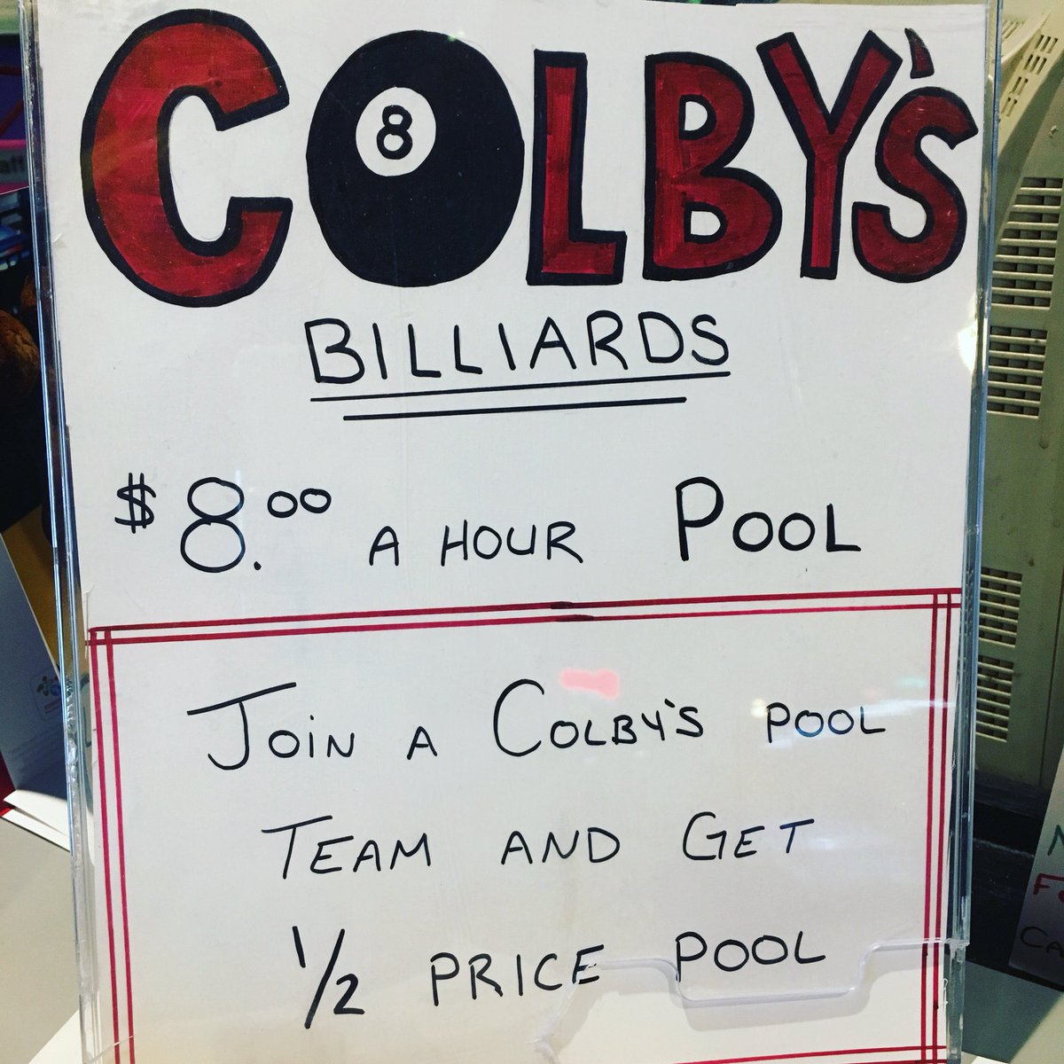 ColbysBilliards's tweet photo. #Billiards #Brantford #Colbys #thingsToDoInBrantford https://t.co/9clPUV4X7D