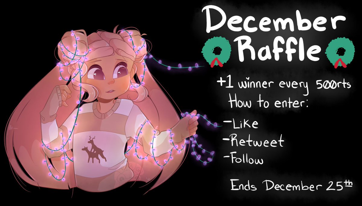 PupperinACupper's tweet photo. DECEMBER RAFFLE:
🎁 Retweet
🎁 Like
🎁 Follow

Win a halfbody drawing like the one shown below. A new winner will be added for every 500 retweets! Good luck to all~ 🤗 https://t.co/lxecNkkssI