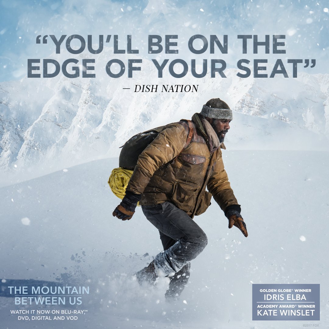 Over 45 minutes of bonus features will keep you at the edge of your seat. Get The Mountain Between Us on Blu-ray today. bit.ly/MountainBetwee…