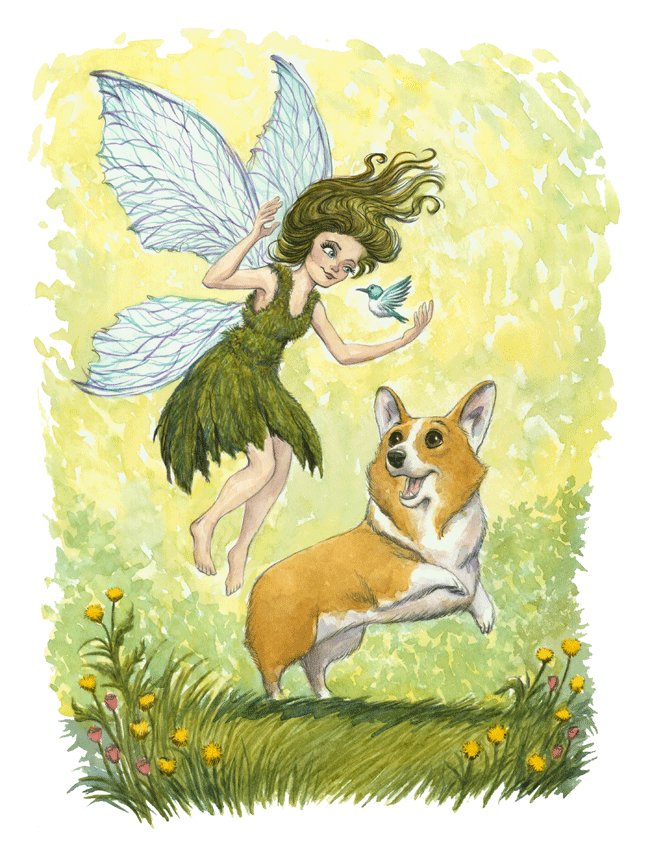 GordonFetcher's tweet photo. #Fairies and #corgis belong together.
https://t.co/vJBJJsnYWx
#art #bestfriends #ChristianSlade #fairy #SupportArtists https://t.co/iBgYaCY9Qg