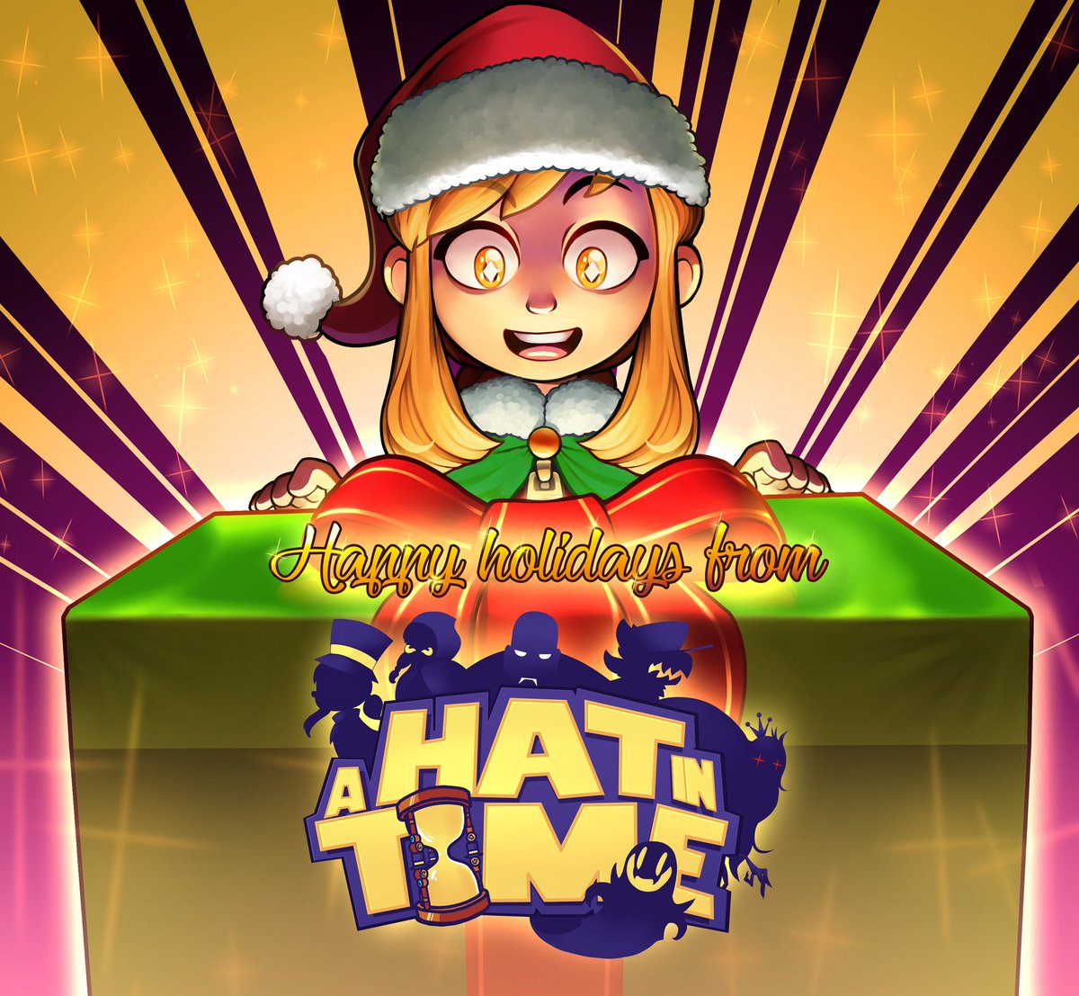 PlayStation's tweet photo. Feast your eyes on a festive collection of holiday cards from developers across the industry: https://t.co/uJWshU7tge Which ones are your favorites? https://t.co/vXivNj7Nnz