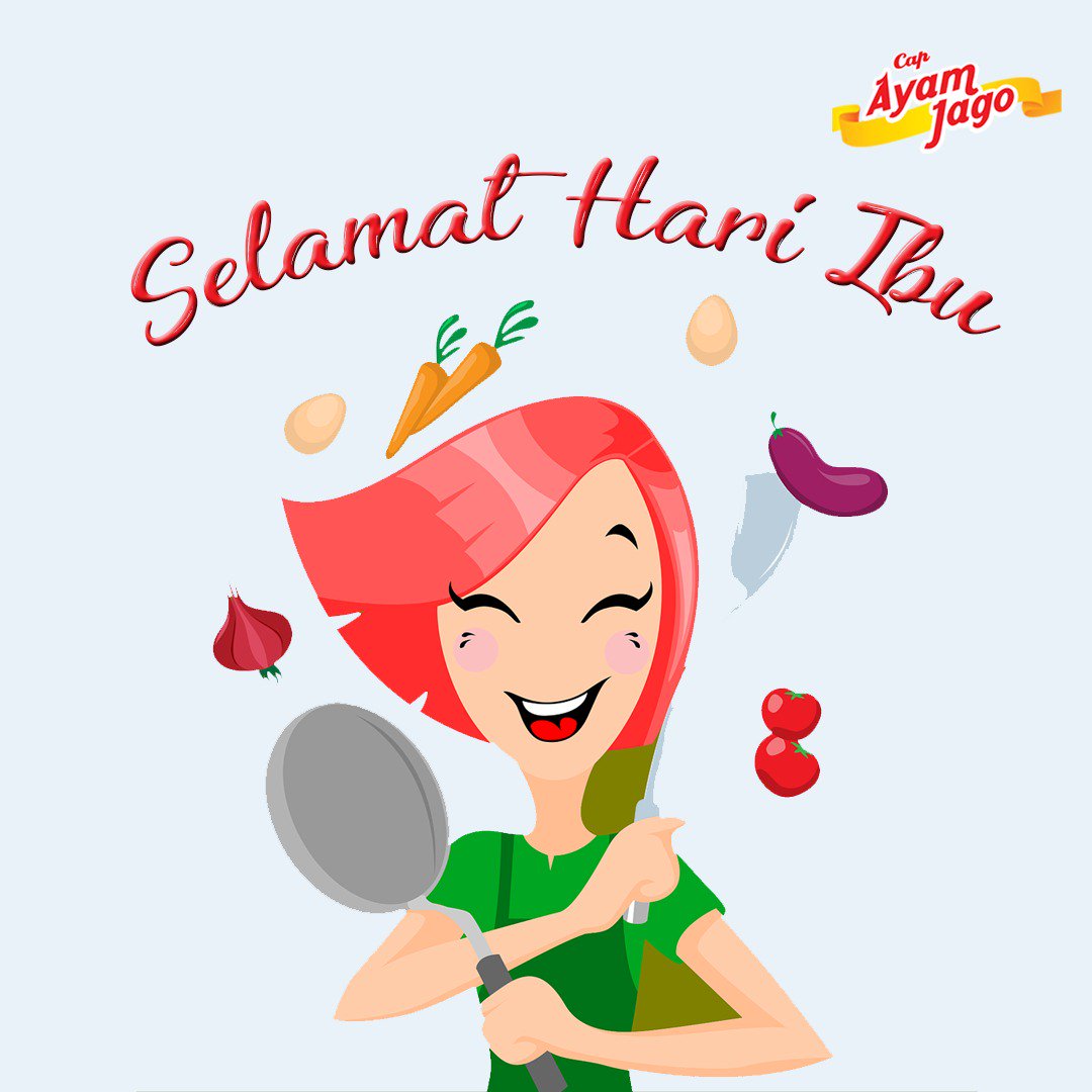 CapAyamJago's tweet photo. Terima kasih kepada seluruh Ibu yang selalu berusaha menyediakan masakan yang terbaik bagi keluarga :)
Selamat hari Ibu!
#BerasCapAyamJago #JagonyaBeras #SejakTahun1965 #SelamatHariIbu2017 https://t.co/NkcE6OhI24
