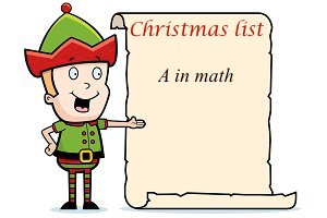 hmaiuri's tweet photo. Just finished writing up my christmas list. Hopefully santa is feeling generous this year! 
@ChiversDHS #duxprecalc #pleasesanta https://t.co/SOOTMlaAtK