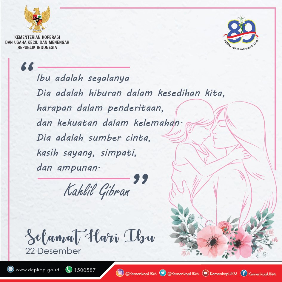 kemenkop_'s tweet photo. #SobatKUKM apa sih arti Ibu untuk kalian?
.
"Perempuan Berdaya, Indonesia Jaya."
#KemenkopUKM #PHI2017 https://t.co/3HnM9GjKRO