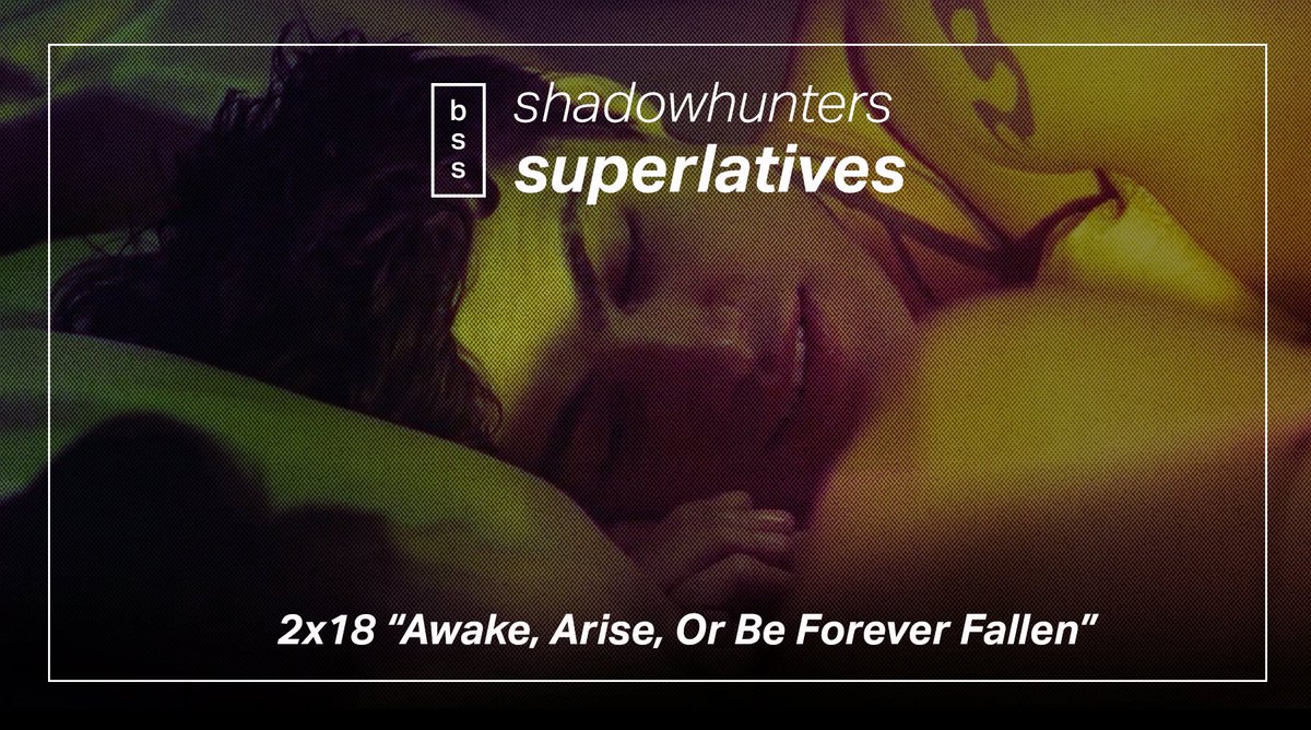 BasicShadowStuf's tweet photo. ICYMI: Clary gets stabby with a #BadassMoment, Luke earns some #MadRespect and Malec's love takes #EpisodeMVP. Check out our superlatives for #Shadowhunters episode 2x18!

https://t.co/xRKwfAgXYR https://t.co/aEzCUPfZjh