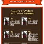 アマゾン売り上げランキングがシン・ゴジラ一色!あのランキングを思い出すｗ